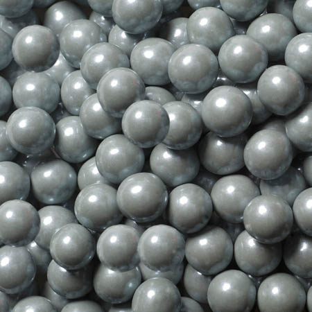 Silver Sixlets Candy - 12lb CandyStore.com