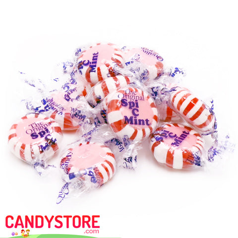 Spi-C-Mints Cinnamon Starlight Mints - 5lb CandyStore.com