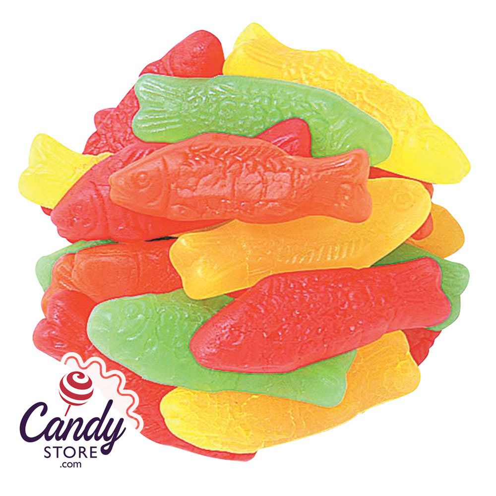 Swedish Fish Candy, Soft & Chewy, Assorted - 5 lb