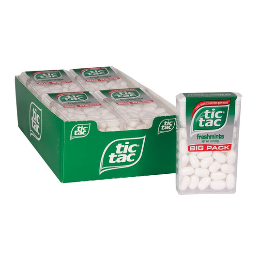 Tic Tac Fresh Mints Candy - 12ct CandyStore.com