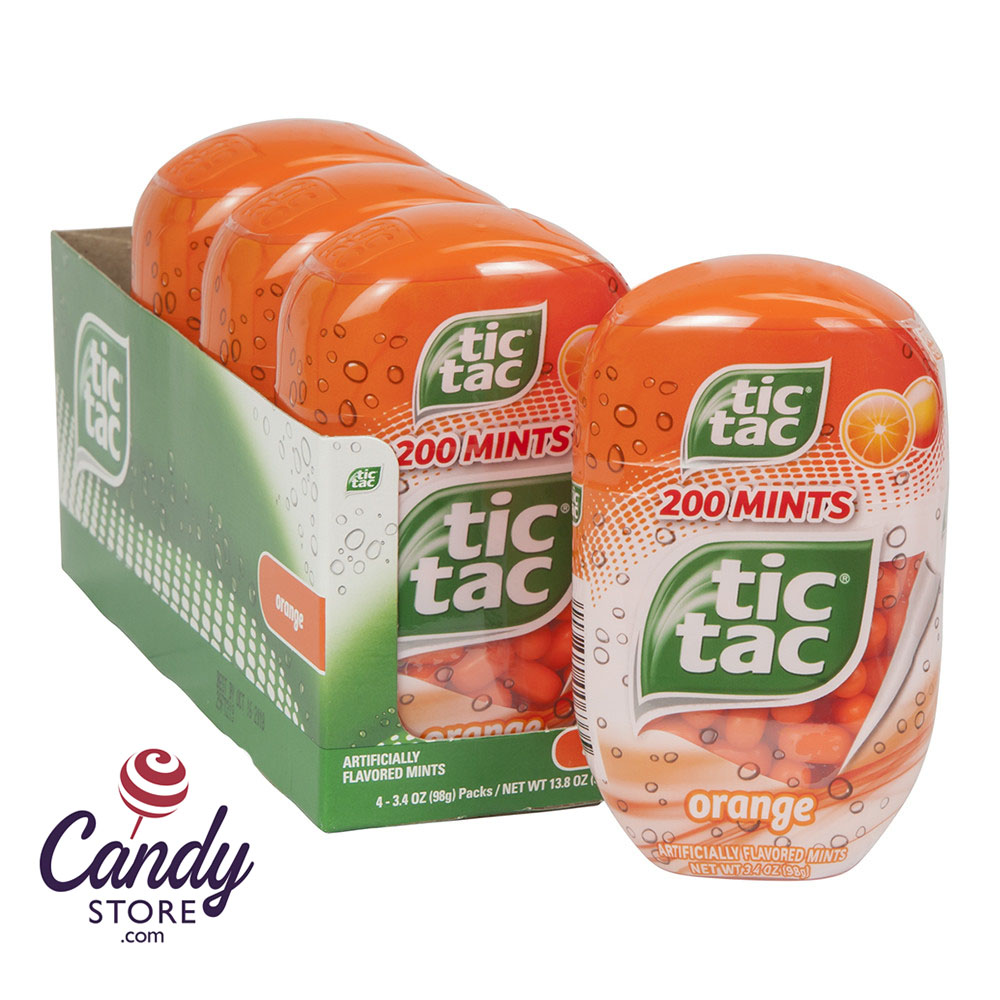 Tic Tac Mints, Orange - 200 mints, 3.4 oz