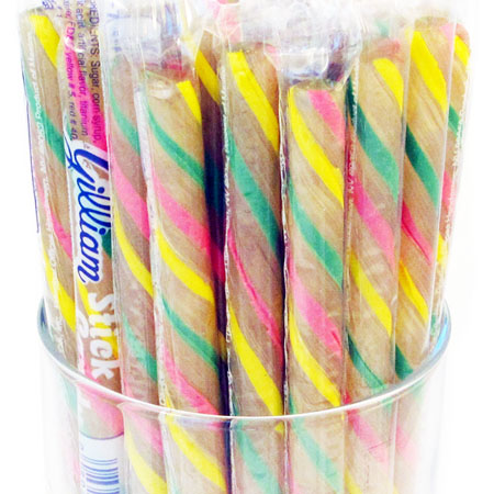 Tutti Frutti Candy Sticks - 80ct 