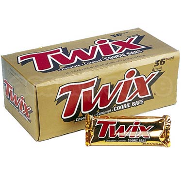 Twix Bars - 36ct CandyStore.com