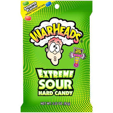 Warhead Extreme Sour Hard Candy 1oz Bags - 12ct CandyStore.com