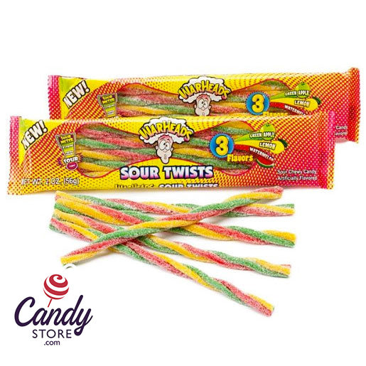 Warhead Sour Twists - 15ct CandyStore.com