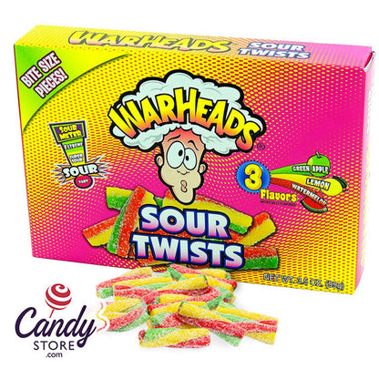 Warheads Sour Twists Theater Box - 12ct CandyStore.com