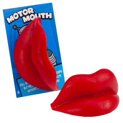 Wax Lips Cherry Wack-O-Wax Candy - 24ct CandyStore.com