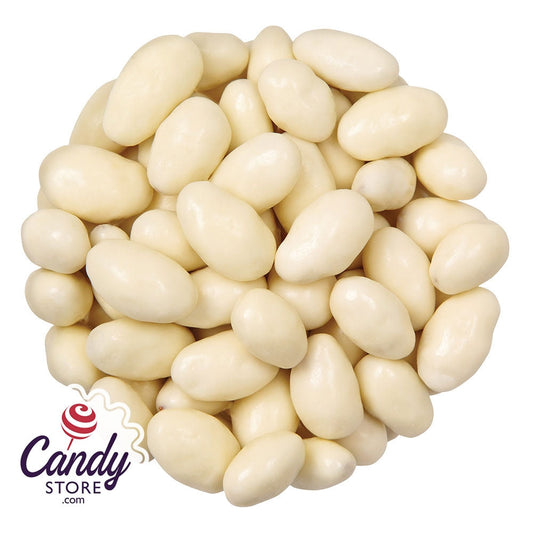 White Yogurt Almonds - 10lb CandyStore.com