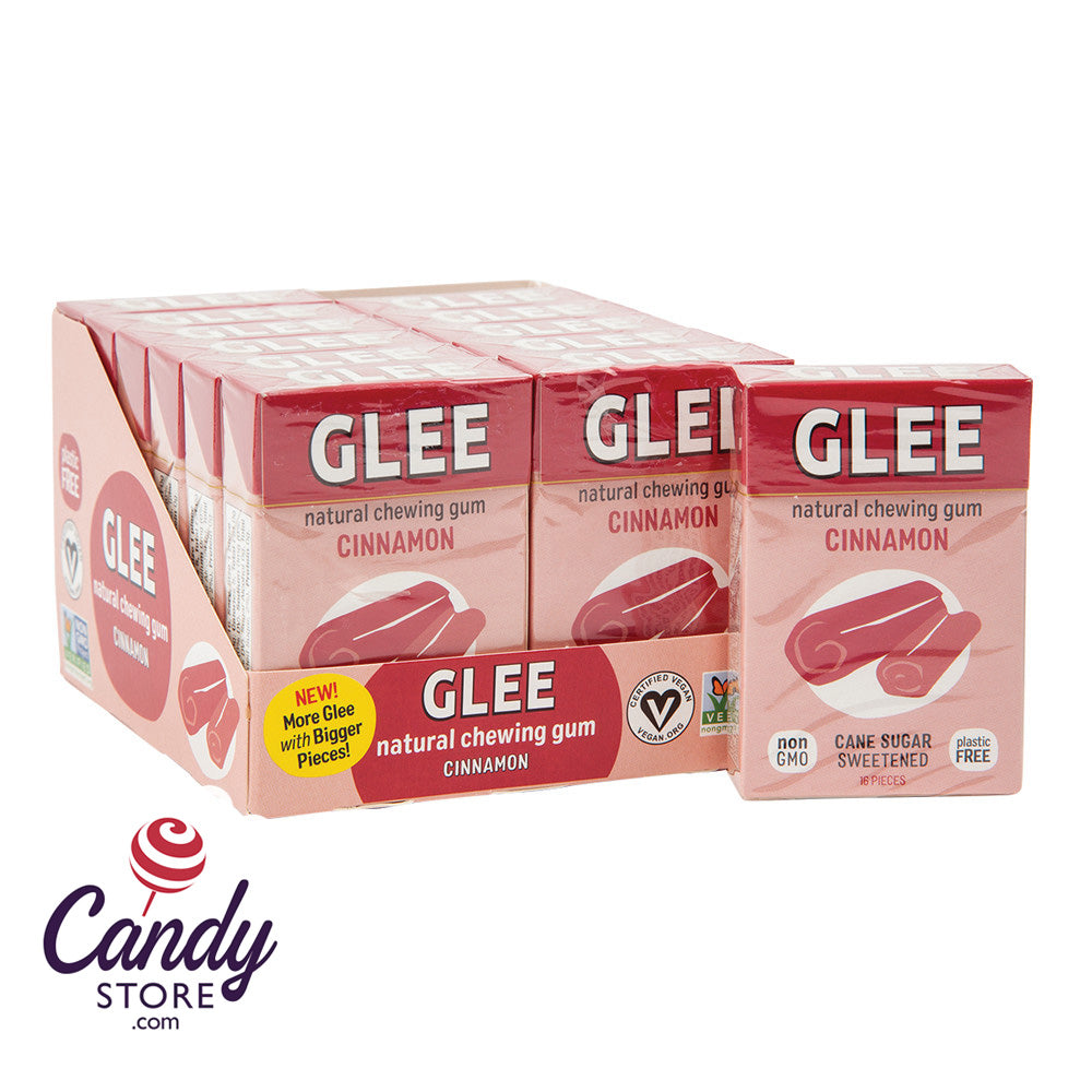 Cinnamon Glee Gum 12ct Boxes - CandyStore.com