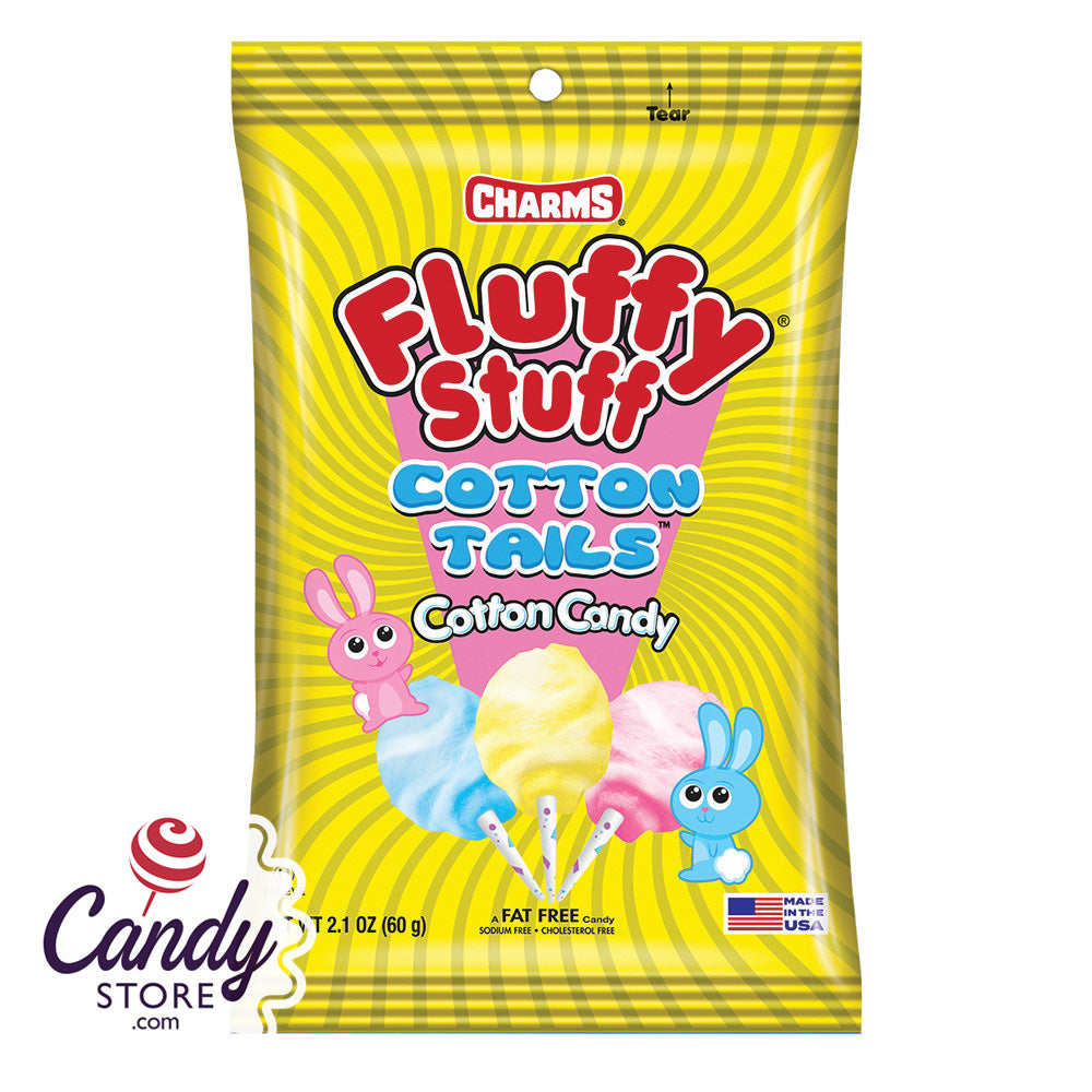 Charms Fluffy Stuff Cotton Candy, Packaged Candy