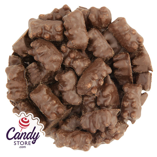 Dark Chocolate Covered Gummy Bears Koppers - 8lb