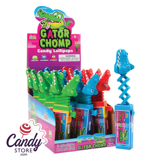 Gator Chomp Lollipops - 12ct