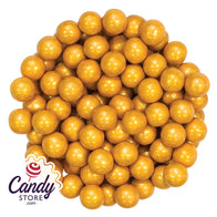 Gold Shimmer Sixlets - 12lb Bag