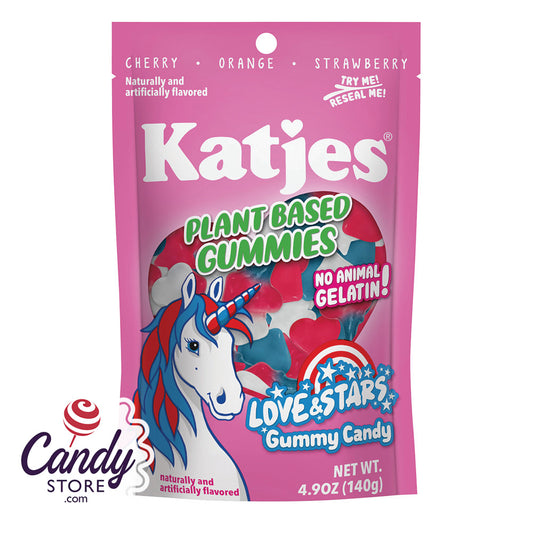 Katjes Love & Stars Gummies - 9ct Pouches