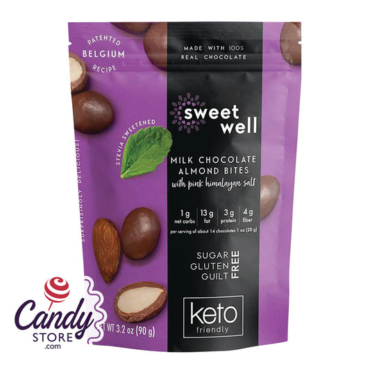 Keto Bites Milk Chocolate Almond Sweetwell - 6ct Pouches