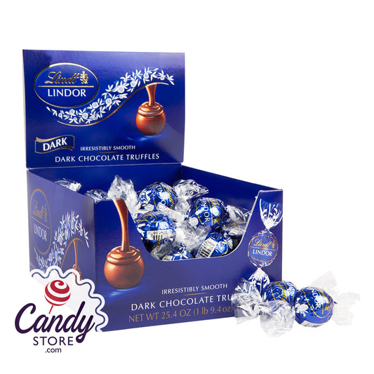 Lindt Lindor Dark Chocolate Truffles Box - 60ct