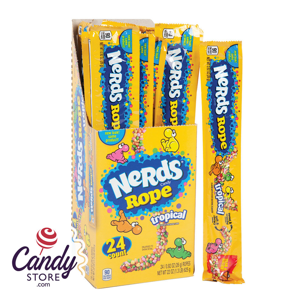 Nerds Ropes Tropical Flavor - 24ct