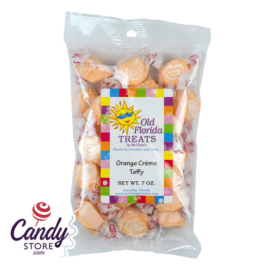 Orange Creme Old Florida Treats Taffy - 12ct Bags