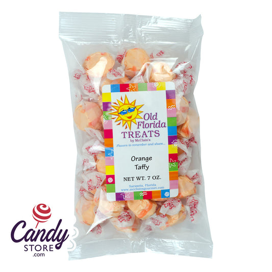 Orange Old Florida Treats Taffy - 12ct Bags