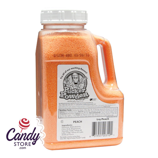 Pucker Powder Sour Orange Peach Bottle - 1ct