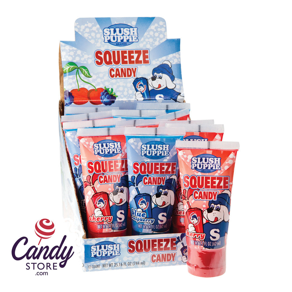 Slush Puppie Squeeze Candy Tubes 12ct 8303