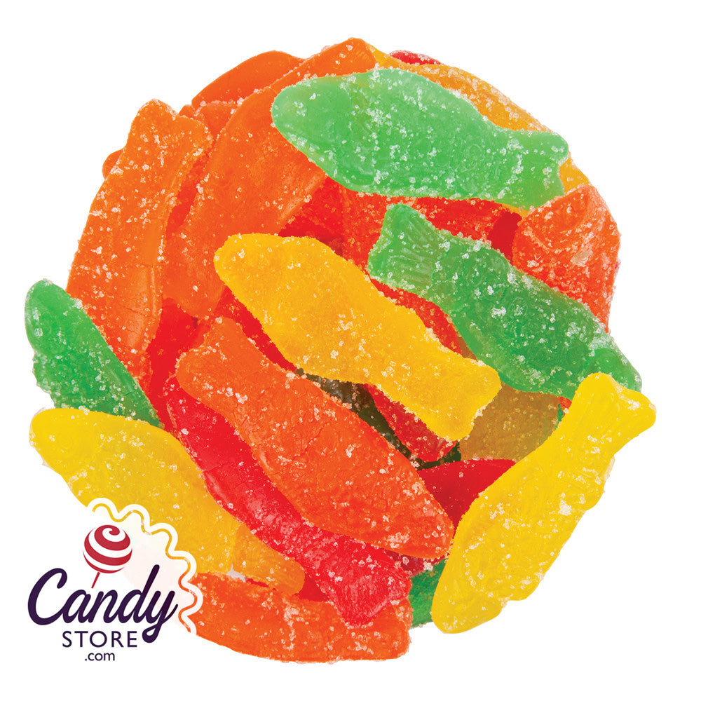 Sour Gummy Fish Candy Assorted 10lb 