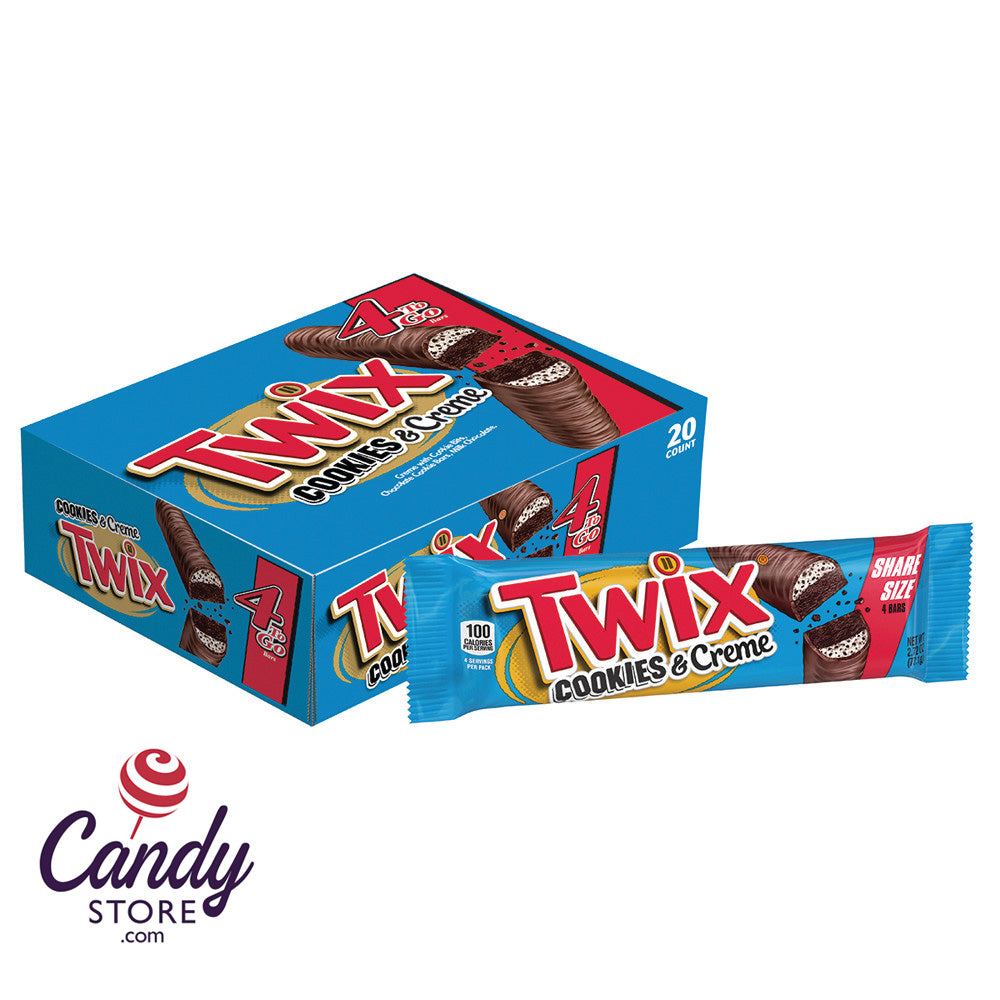 Twix Cookies & Creme Share Size Bags - 20ct