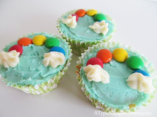 Rainbow Cupcakes