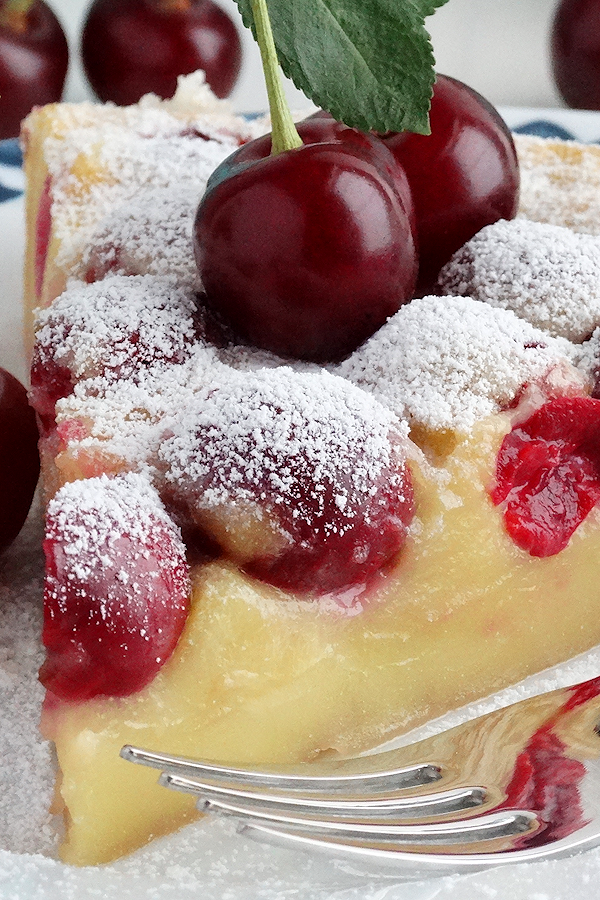 Cherry clafoutis