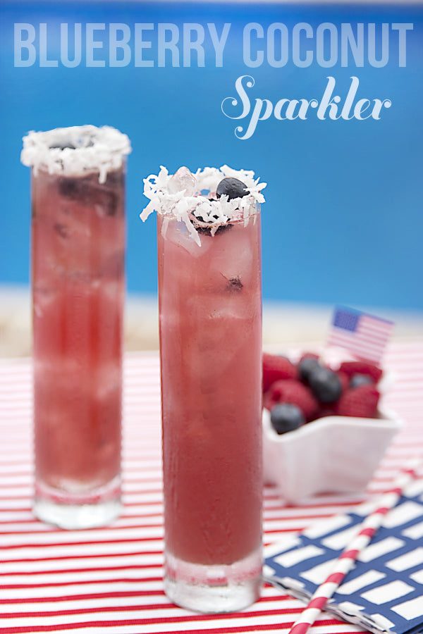 Blueberry sparkler