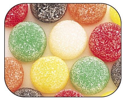 Healthy Christmas candy: gumdrops