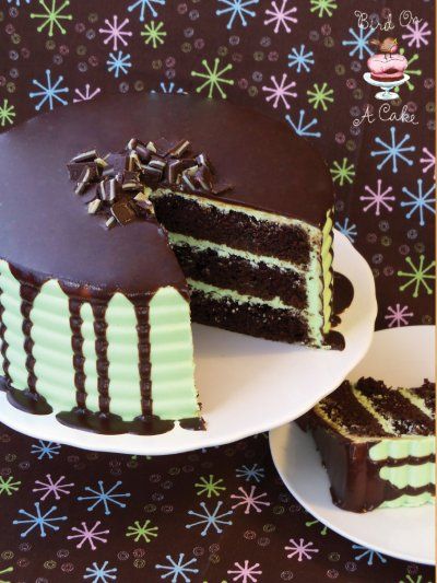 Andes Mint chocolate cake recipe for National chocolate cake day