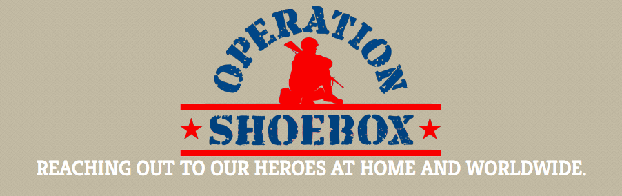 Operation Shoebox send candy to troops