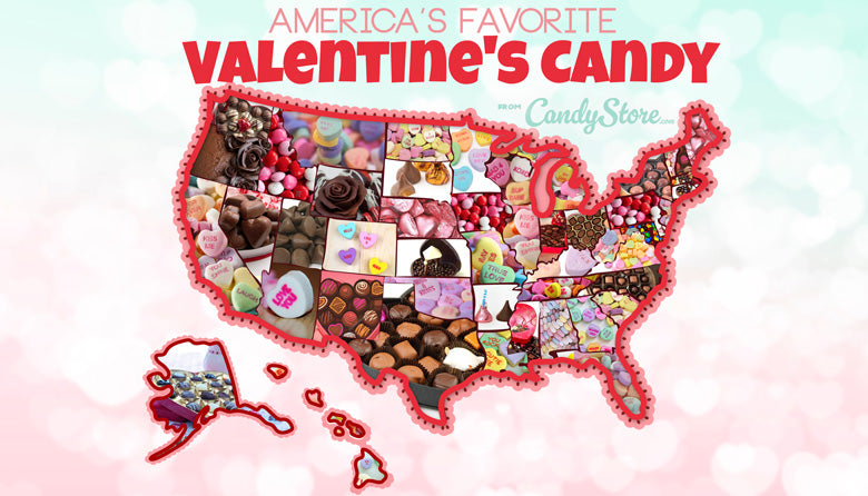 Top Valentines Day Candy By State