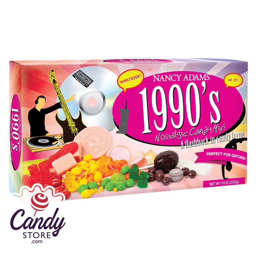 1990's Decade Candy Box 9oz - 6ct CandyStore.com