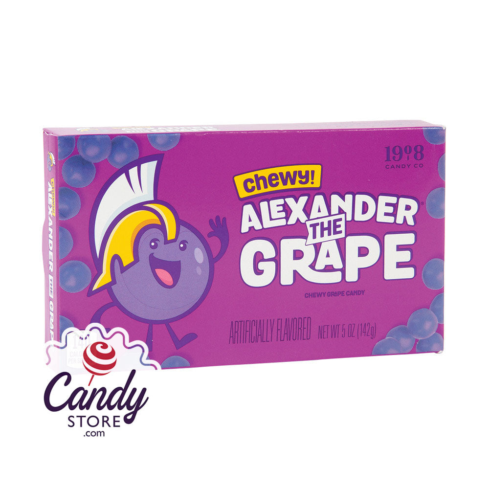 Alexander The Grape Chewy 5oz Theater Boxes - 12ct CandyStore.com