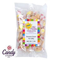 Banana Cream Pie Old Florida Treats Taffy - 12ct Bags CandyStore.com