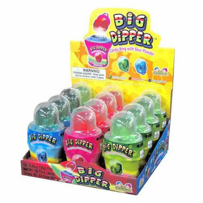 Big Dipper Candy Ring with Powder Dip - 12ct CandyStore.com