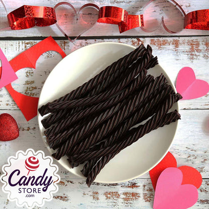 Black Red Vines Licorice Twists Tray - 24ct CandyStore.com