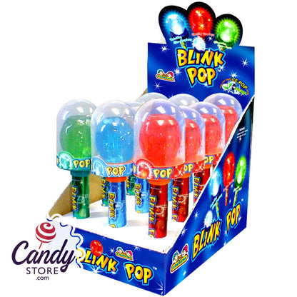 Blink Pops Flashing Lollipop Candy - 12ct CandyStore.com