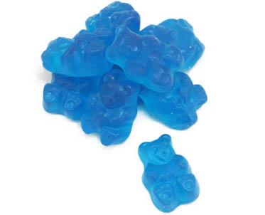 2.2 lb Blue Gummy Bears Raspberry Sugar Coated (Approximately 220 Pcs) Bulk  Candy, 2.2 lbs - Fry's Food Stores