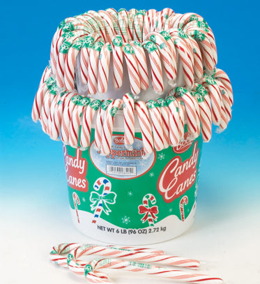 Bobs Mint Canes - 96ct Tub CandyStore.com