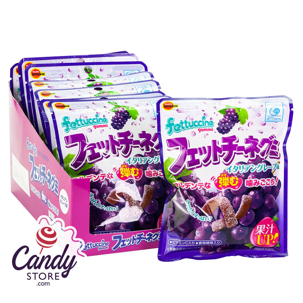 Bourbon Fettuccine Gummy Grape 1.76oz - 10ct CandyStore.com