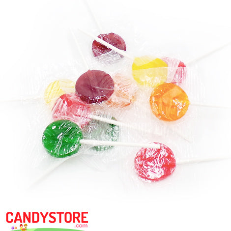 Bulk Assorted Fruit Lollipops - 5lb CandyStore.com