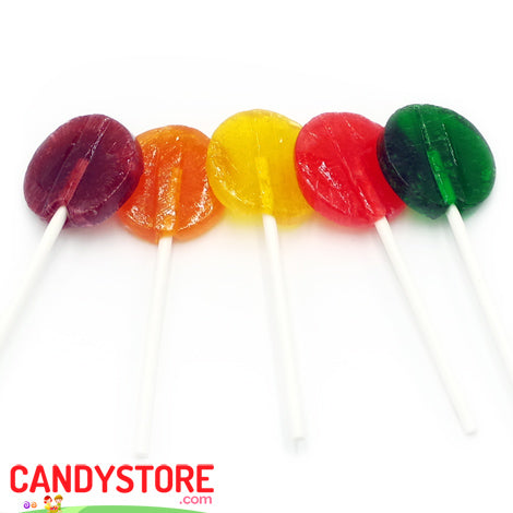 Bulk Assorted Fruit Lollipops - 5lb CandyStore.com