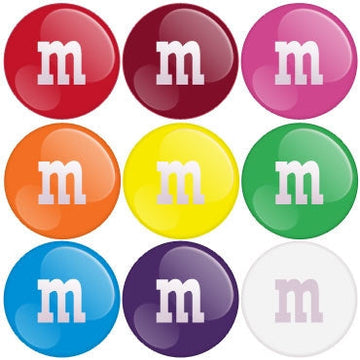 M&M's with Color Wholesale w/ Logo-1 ounce