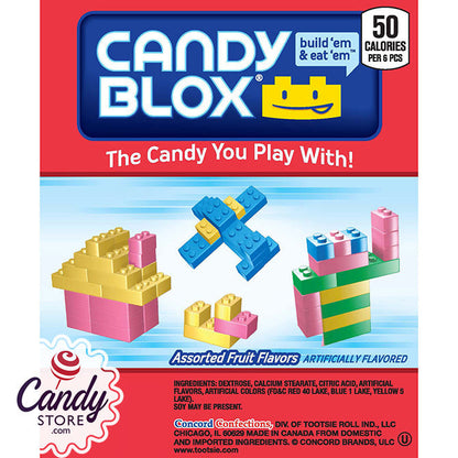 Candy Blox Building Blocks - 11lb Bulk CandyStore.com