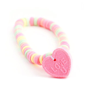  Stretchable Candy Bracelets - Bulk 48 pack of