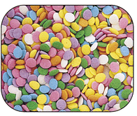 Candy Sequins - 6lb CandyStore.com