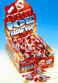 Cherry Ice Blow Pops - 48ct CandyStore.com